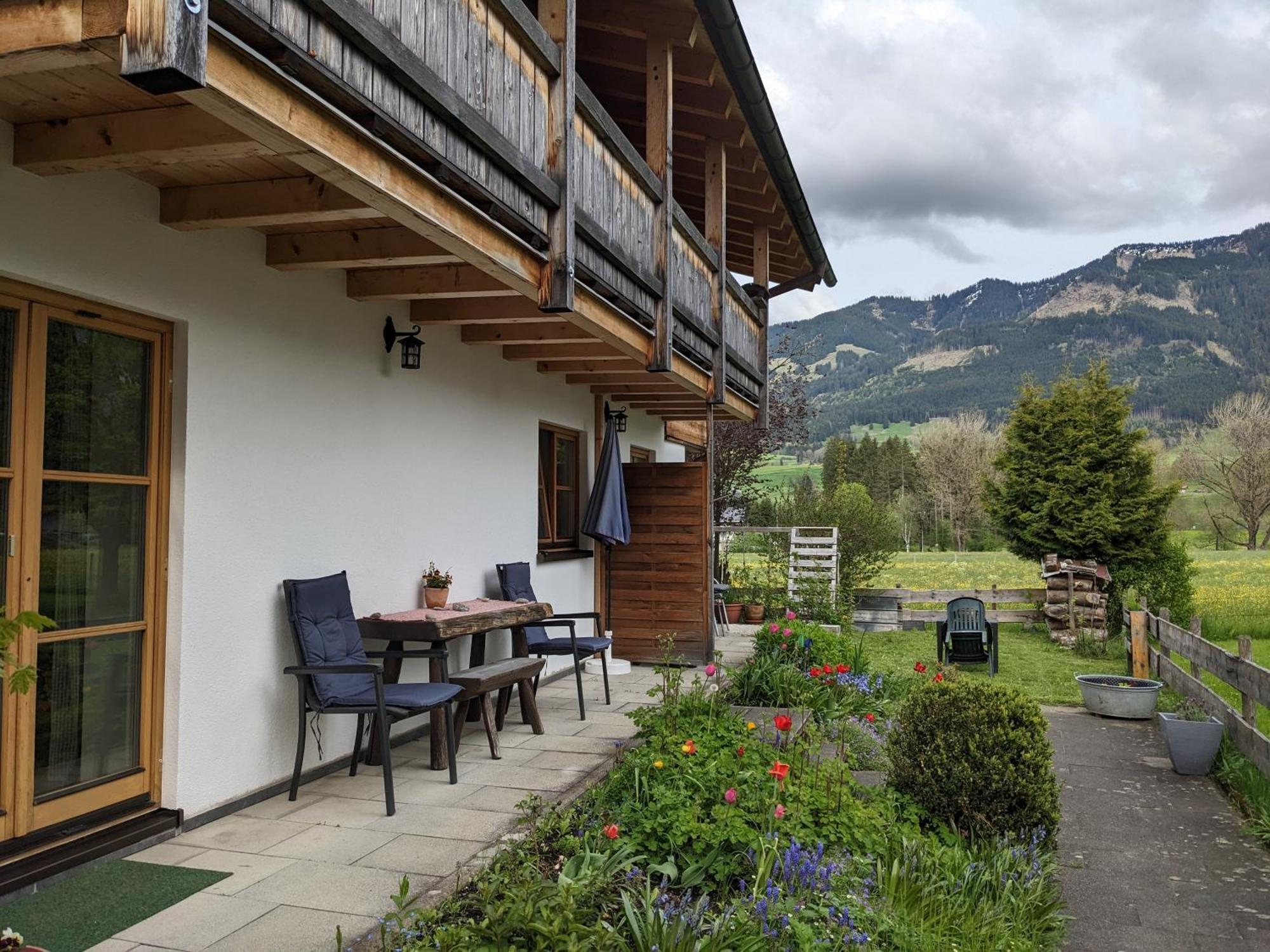 Fischen im Allgaeu Ferienwohnung Mathias Kennerknecht מראה חיצוני תמונה
